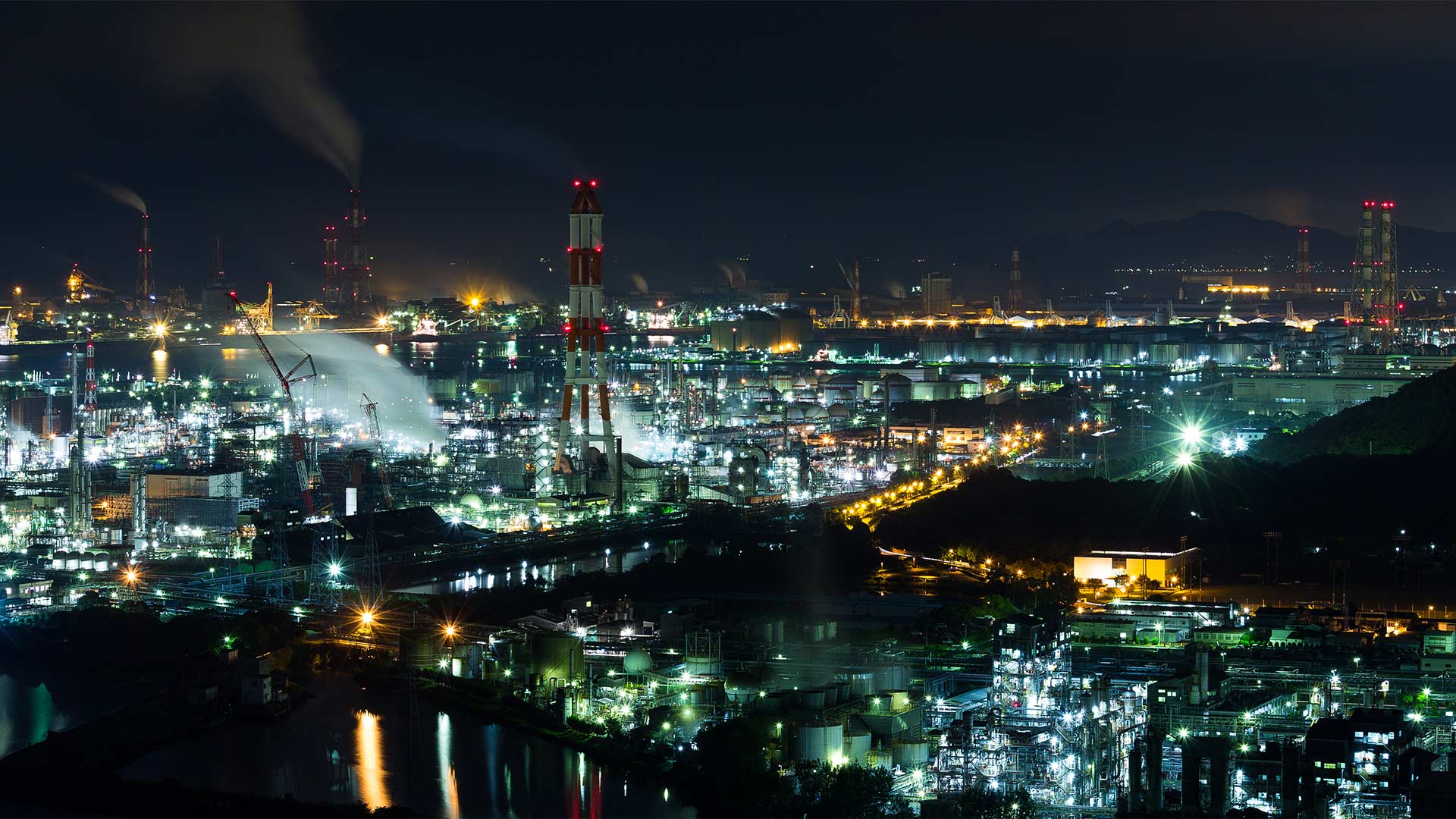 mizushima industrial area